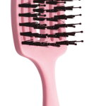 OLIVIA GARDEN Finger Brush Pink kefa masážna 6-radová kabelková veľkosť OLIVIA GARDEN Finger Brush Pink kefa masážna 6-radová kabelková veľkosť