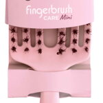 OLIVIA GARDEN Finger Brush Pink kefa masážna 6-radová kabelková veľkosť OLIVIA GARDEN Finger Brush Pink kefa masážna 6-radová kabelková veľkosť