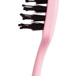OLIVIA GARDEN Finger Brush Pink kefa masážna 6-radová kabelková veľkosť OLIVIA GARDEN Finger Brush Pink kefa masážna 6-radová kabelková veľkosť