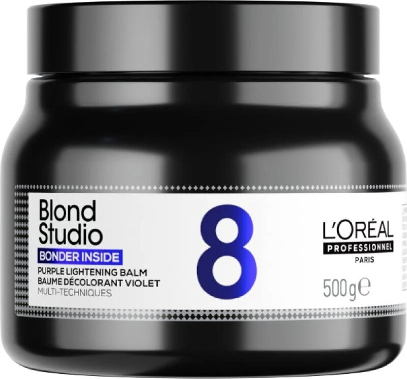 L&#039;ORÉAL Blond Studio 8 Purple Lightening Balm Bonder Inside - 500 g